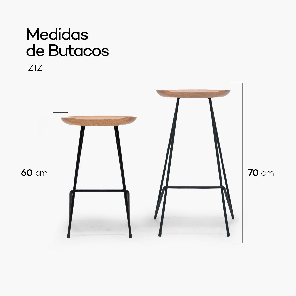 Butaco en madera Ziz | The Blue House