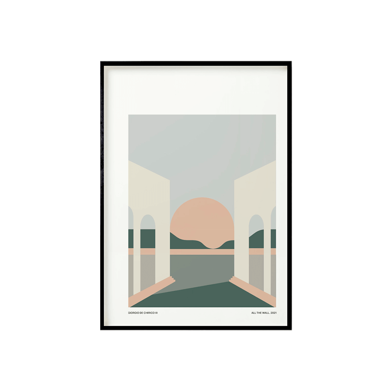 Cuadro ALL THE WALL Chirico III - Decorativos - The Blue House