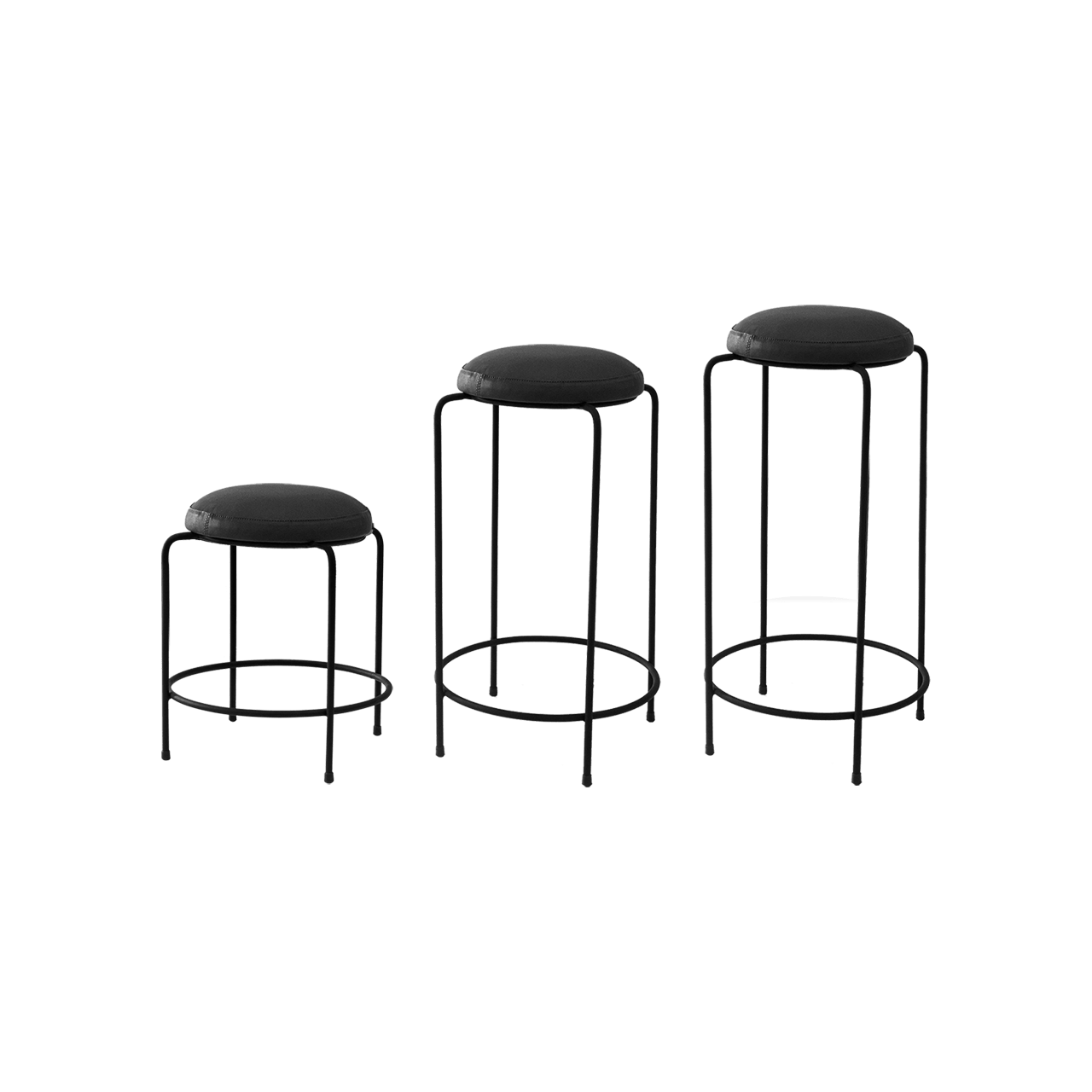 Butaco en cuero Dot - Butacos - The Blue House