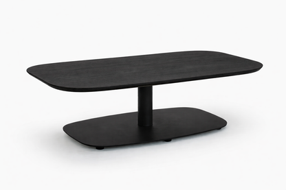 Mesa de Centro Moru con tope de madera cuadrada The Blue House Colombia