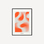 Cuadro ALL THE WALL Orange Smoke I - The Blue House