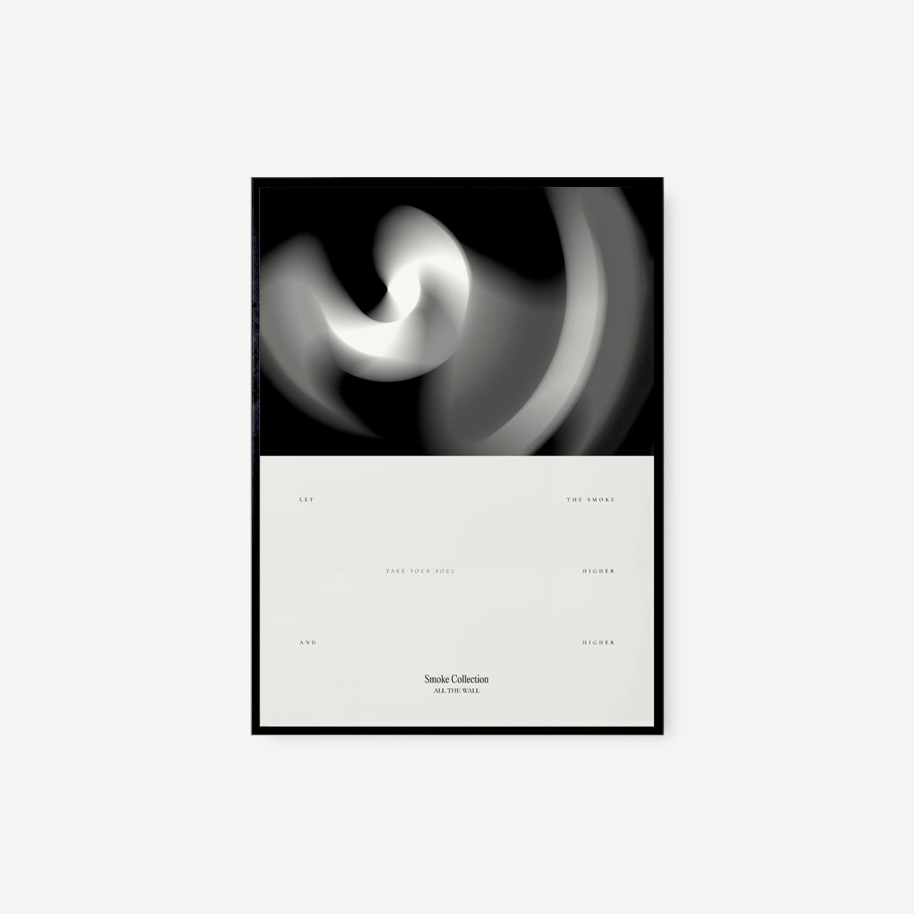 Cuadro ALL THE WALL White Smoke I - The Blue House