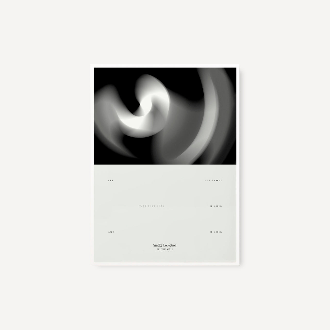 Cuadro ALL THE WALL White Smoke I - The Blue House