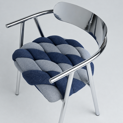 Silla Top Cromada con Brazos Americanino The Blue House