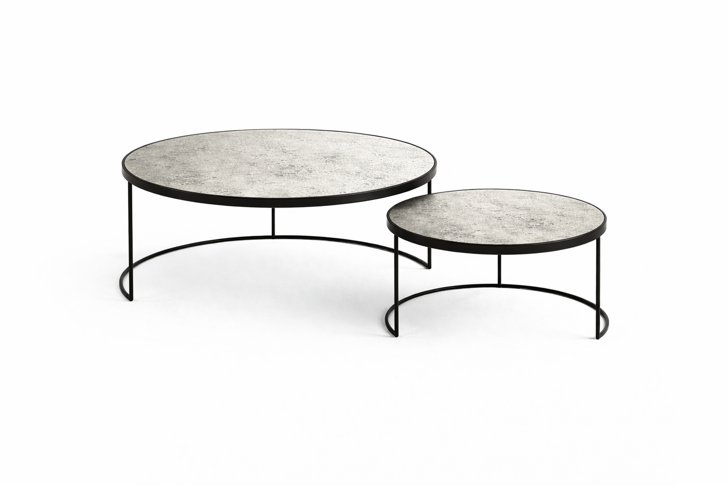 Mesa de Centro en espejo Noura The Blue House Colombia