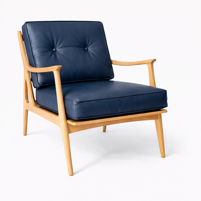 Poltrona en cuero Saimma The Blue House Colombia