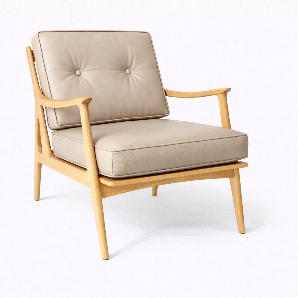 Poltrona en cuero Saimma The Blue House Colombia