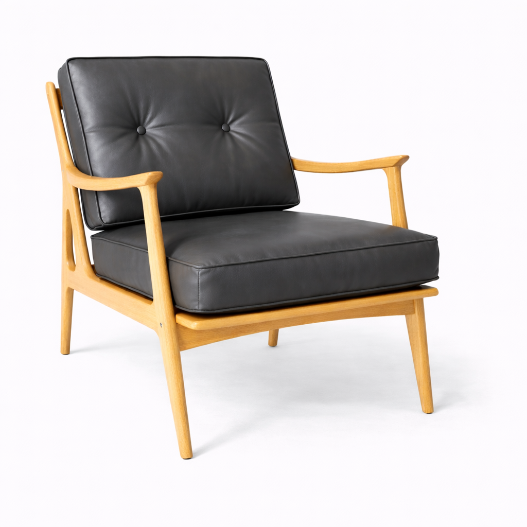 Poltrona en cuero Saimma The Blue House Colombia