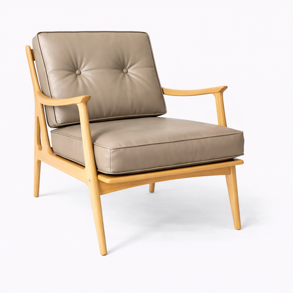 Poltrona en cuero Saimma The Blue House Colombia