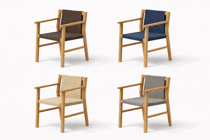 Silla de comedor Ezra Tejida | The Blue House