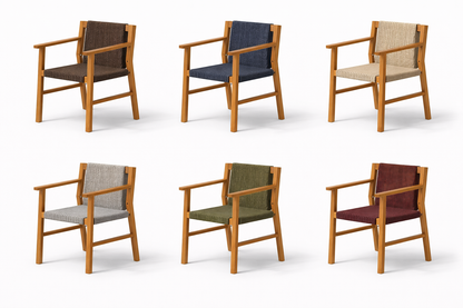 Silla de comedor Ezra Tejida | The Blue House