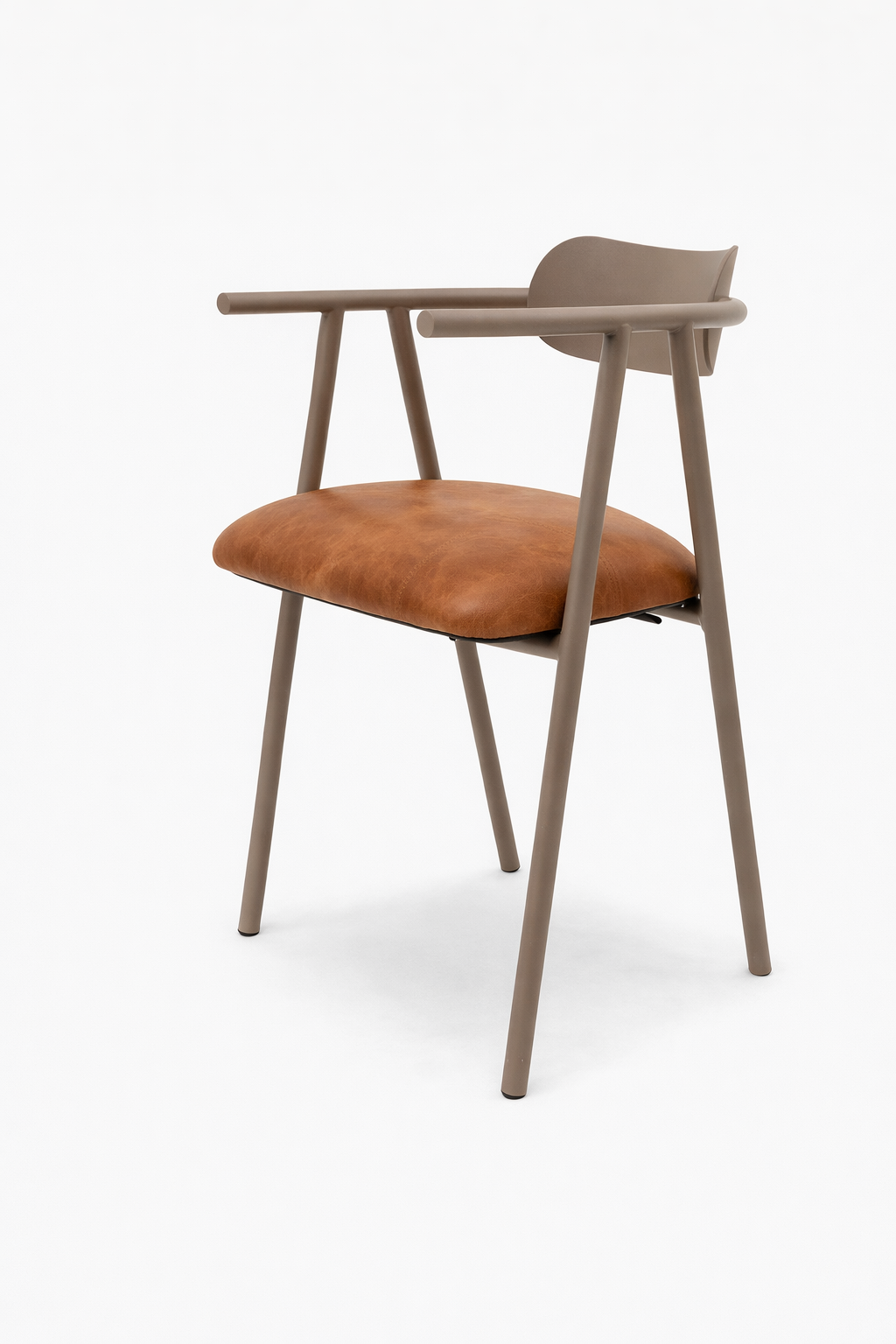 Silla Top con brazos asiento en cuero The Blue House Colombia